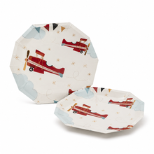 Parttyhub helicopter theme party plate | HEL | Pack 8
