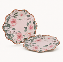 Parttyhub blush roses dinner plates | BBN | Pack 8