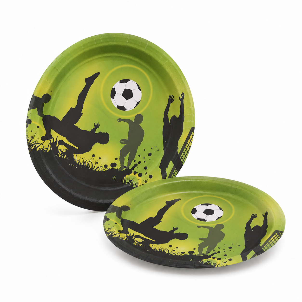 Parttyhub soccer dinner plates | SOC | Pack 8
