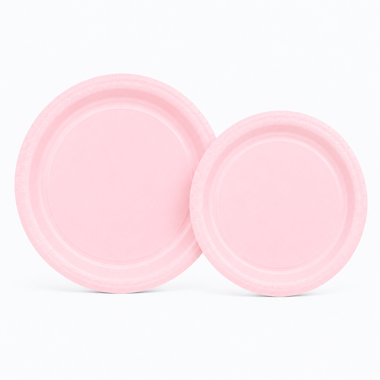 Parttyhub solid color dessert plates