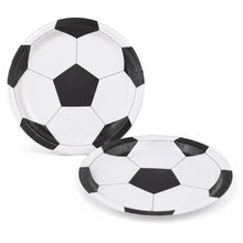 Parttyhub soccer dessert plates | SOC | Pack 8