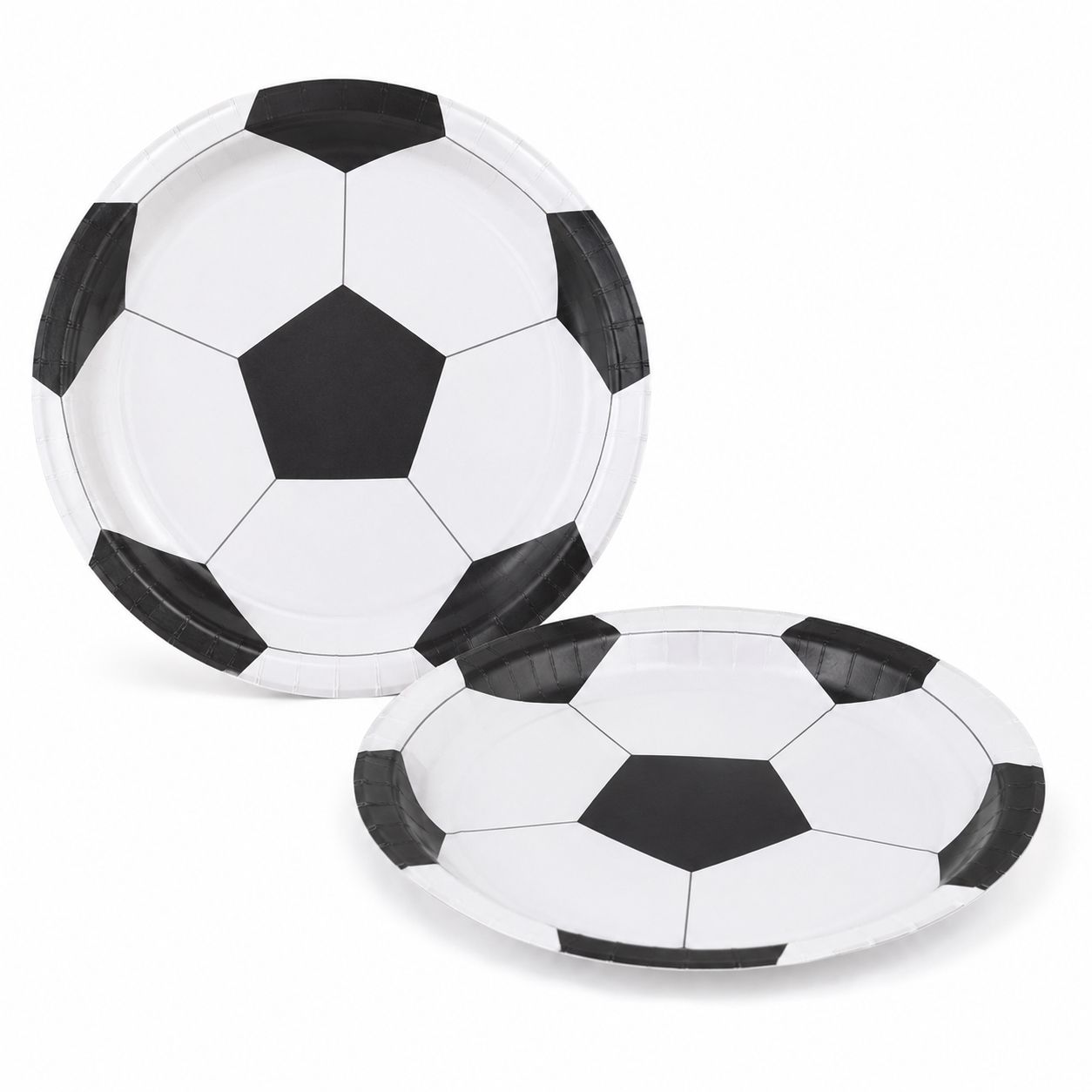 Parttyhub soccer dessert plates | SOC | Pack 8