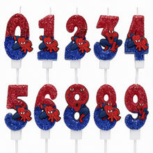 Parttyhub Spiderman Sparkling Candles | SPDR | Pack 1
