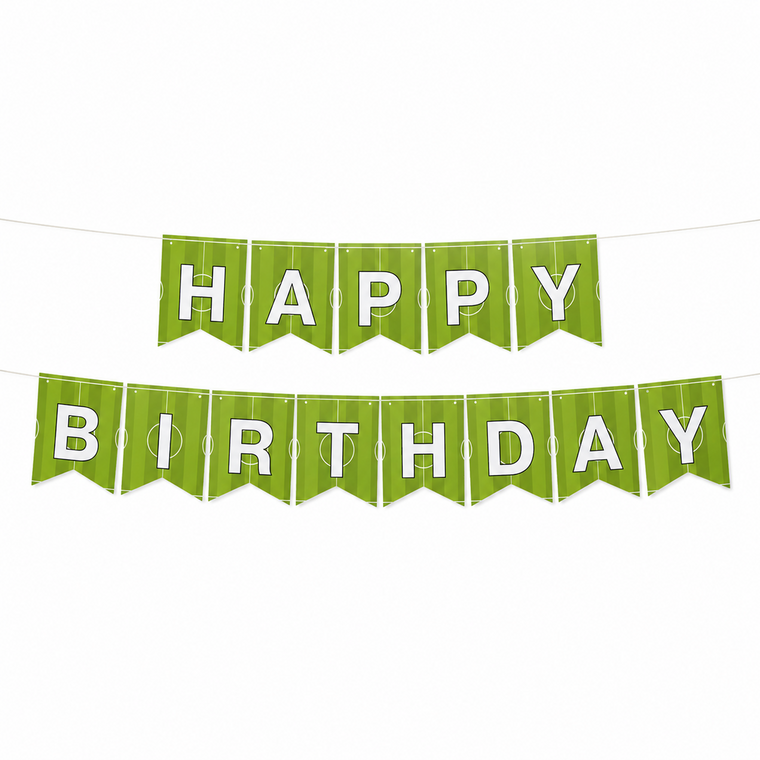 Parttyhub soccer birthday banner | SOC | Pack 1