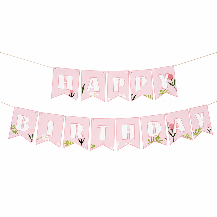 Parttyhub roses birthday banner | ROS | Pack 1