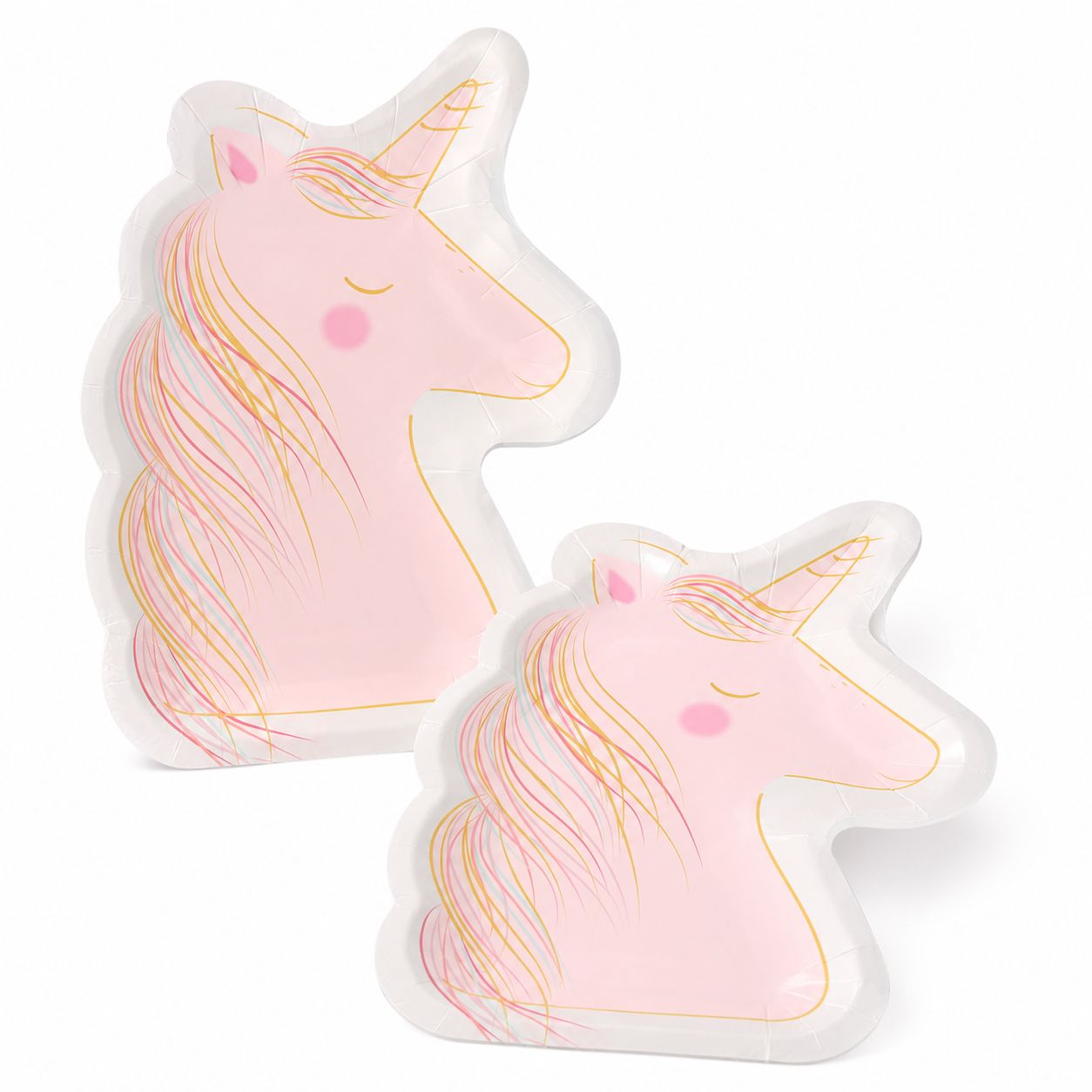 Parttyhub mystical unicorn dessert plates | UNI | Pack 8