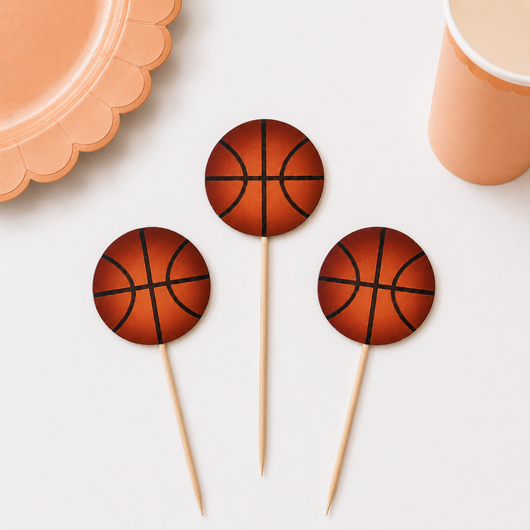 Parttyhub basketball game party toppers