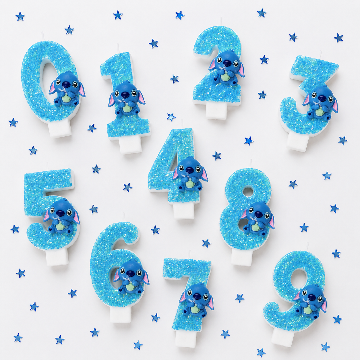 Parttyhub Lilo Sparkling Candles | LLO | Pack 1