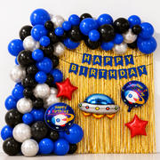 PARTTYHUB SPACE TRAVEL BIRTHDAY PARTY DECOR KIT | STR | PACK 1