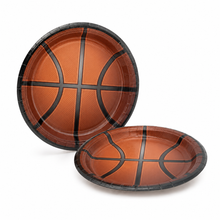 Parttyhub basketball dessert plates | BKB | Pack 8