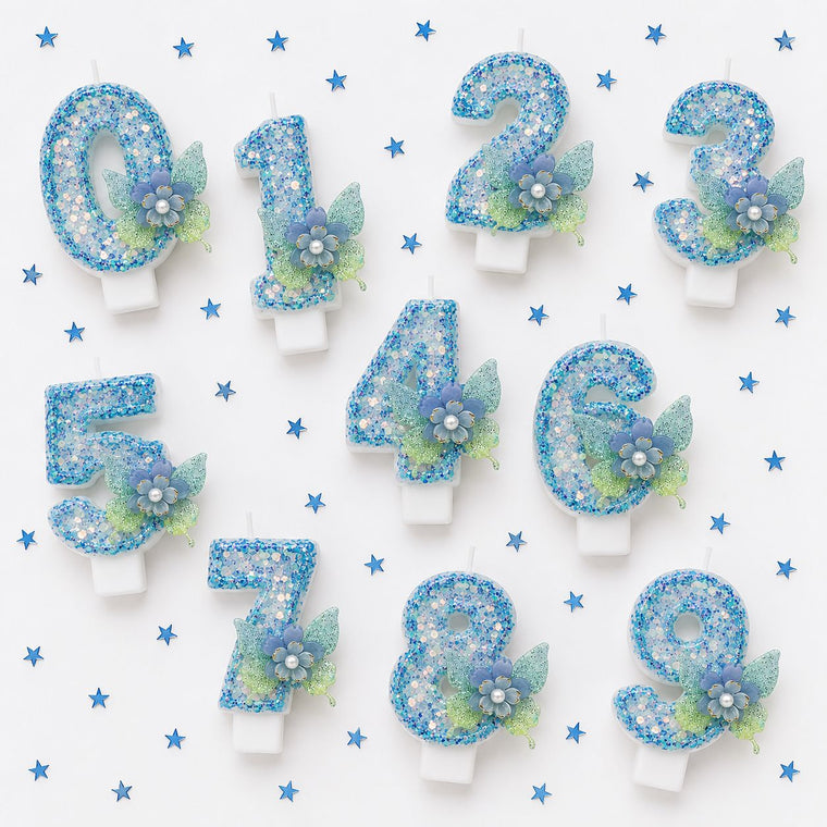 Parttyhub Dreamy Fairy Glitter Candles | DFGL | Pack 1