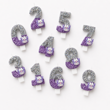 Parttyhub Hello Kitty Sanrio White and Purple Candles | KTY | Pack 1