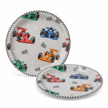 Parttyhub race cars dessert plates | RC | Pack 8