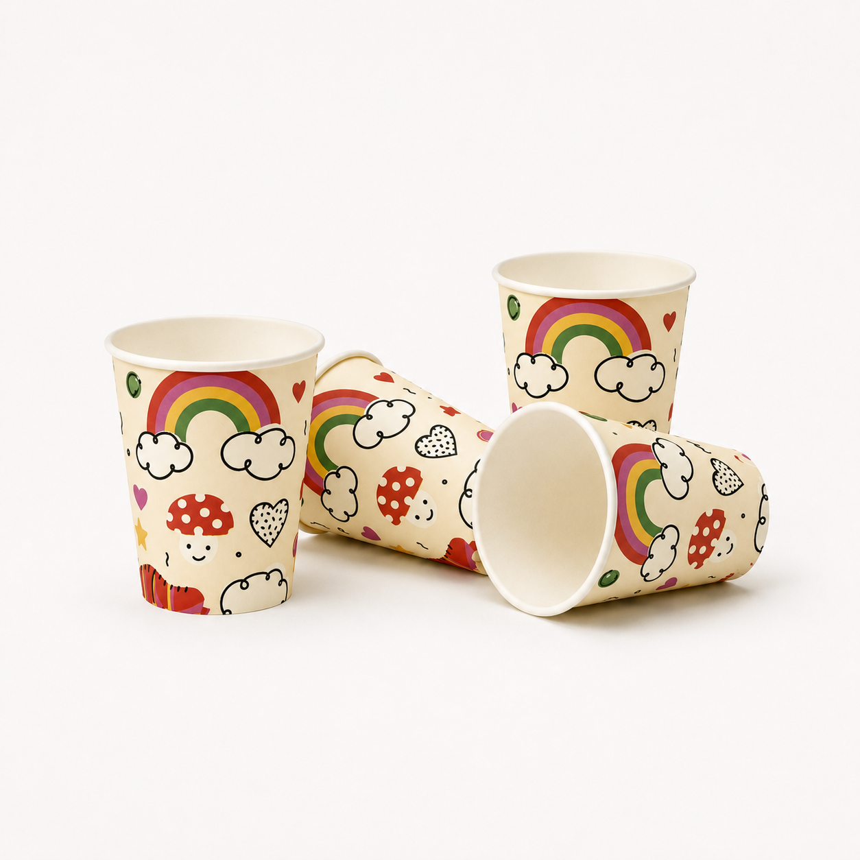 Parttyhub rainbow cloud cups | RC | Pack 8