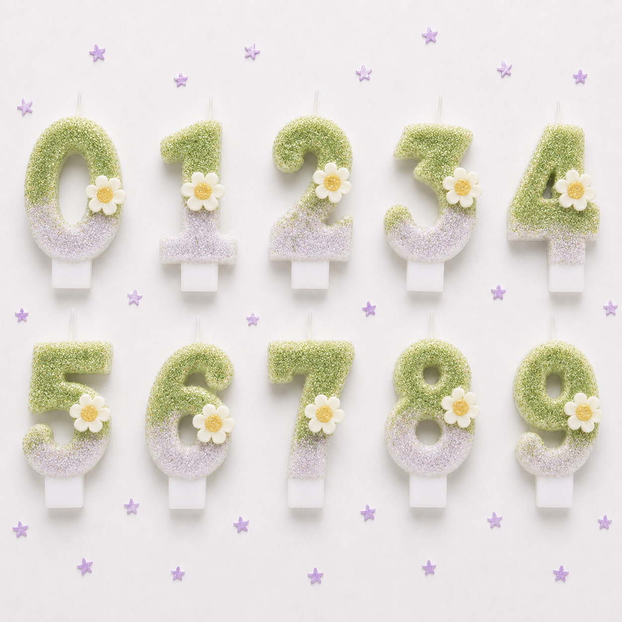 Parttyhub Cute Daisy Candles | CDSY | Pack 1