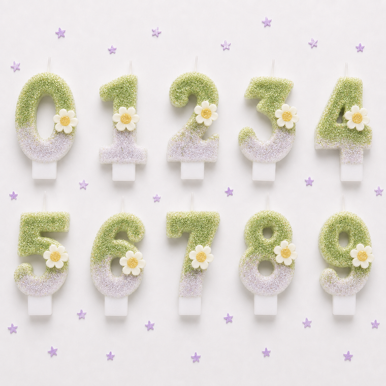Parttyhub Cute Daisy Candles | CDSY | Pack 1
