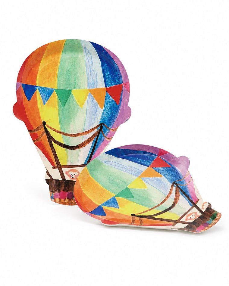 Parttyhub hot air balloon-shaped dessert plates | HAB | Pack 8