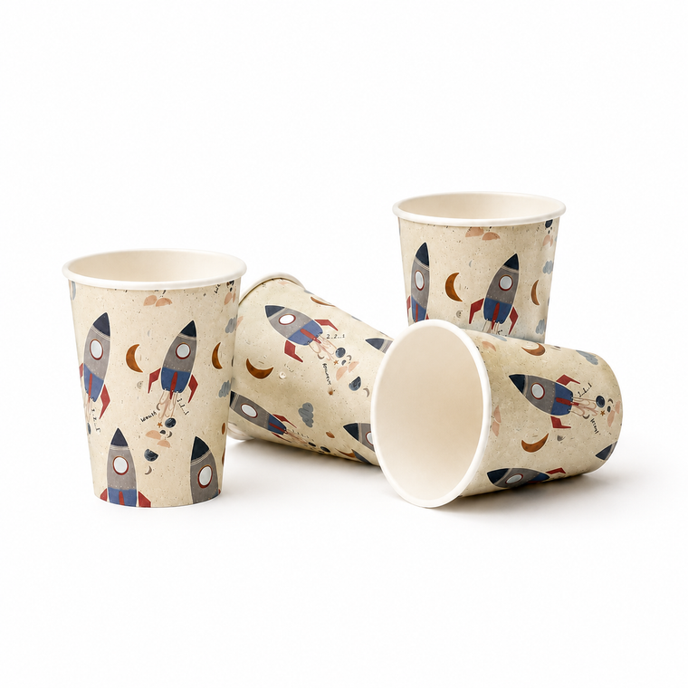 Parttyhub rocket adventure cups | RKT | Pack 8
