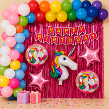 PARTTYHUB UNICORN THEMED BIRTHDAY PARTY DECOR KIT | UNI | PACK 1