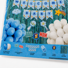 PARTTYHUB WELCOME BABY BOY' BLUE DECOR KIT | WBB | PACK 1