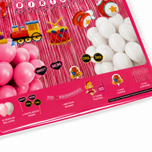 PARTTYHUB I AM ONE' FIRST BIRTHDAY PINK DECOR KIT | IAM | PACK 1