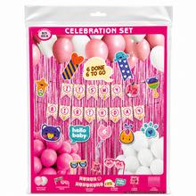 PARTTYHUB GIRL'S HALF BIRTHDAY BASH DECOR KIT | GSH | PACK 1