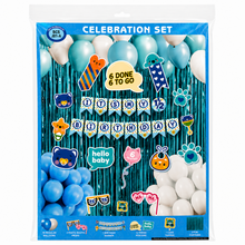 PARTTYHUB BOY'S HALF BIRTHDAY BASH DECOR KIT | BOY | PACK 1