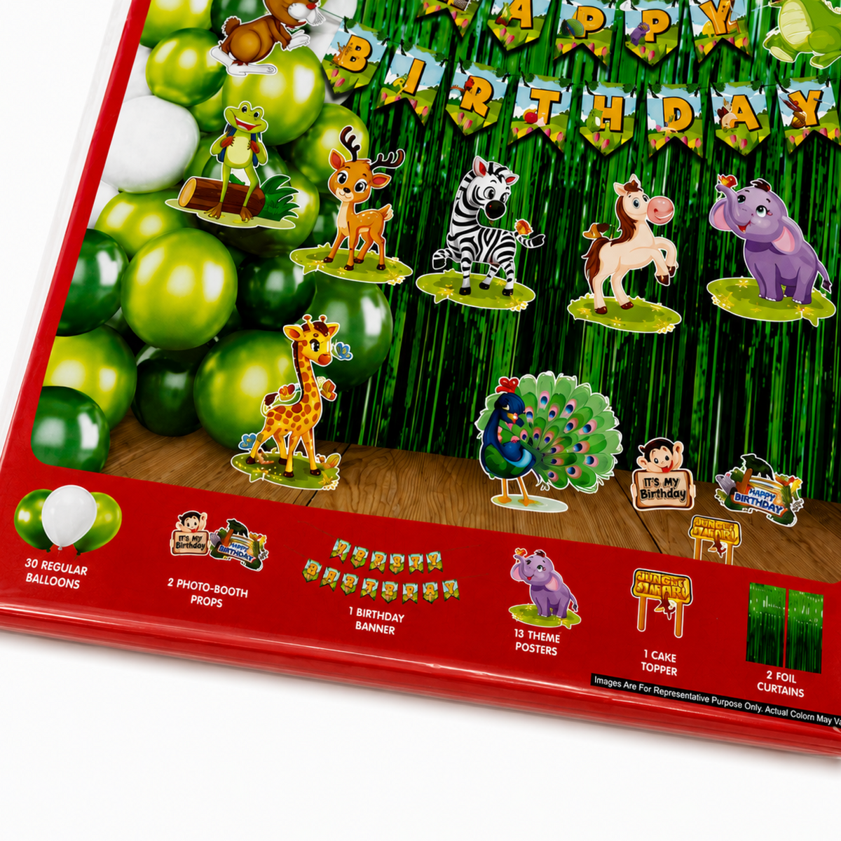 PARTTYHUB PARTY IN THE JUNGLE! BIRTHDAY DECOR KIT | JUG | PACK 1