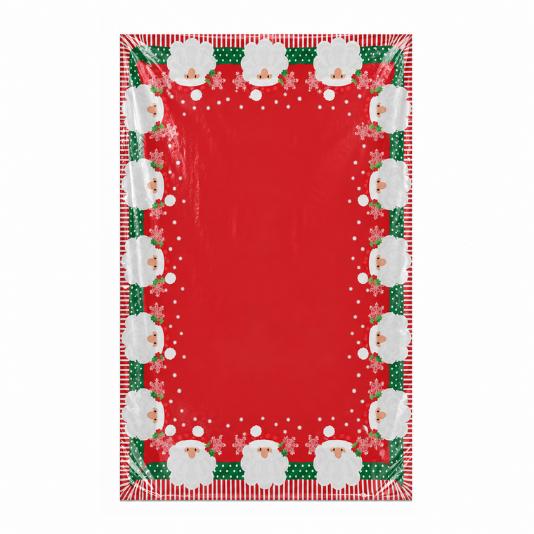 PARTTYHUB Magical Snowflake Christmas Party Tablecloth – Single