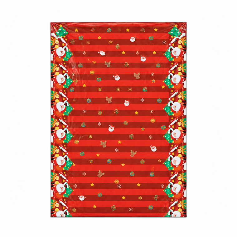 PARTTYHUB Santa's Gift Party Christmas Tablecloth – Single