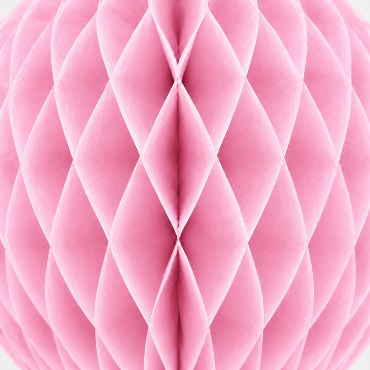 Parttyhub Honeycomb Hanging Balls - Pink | FEST | Pack 1