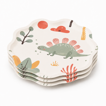 Parttyhub dinosaurs theme party dessert plates | DTP | Pack 8