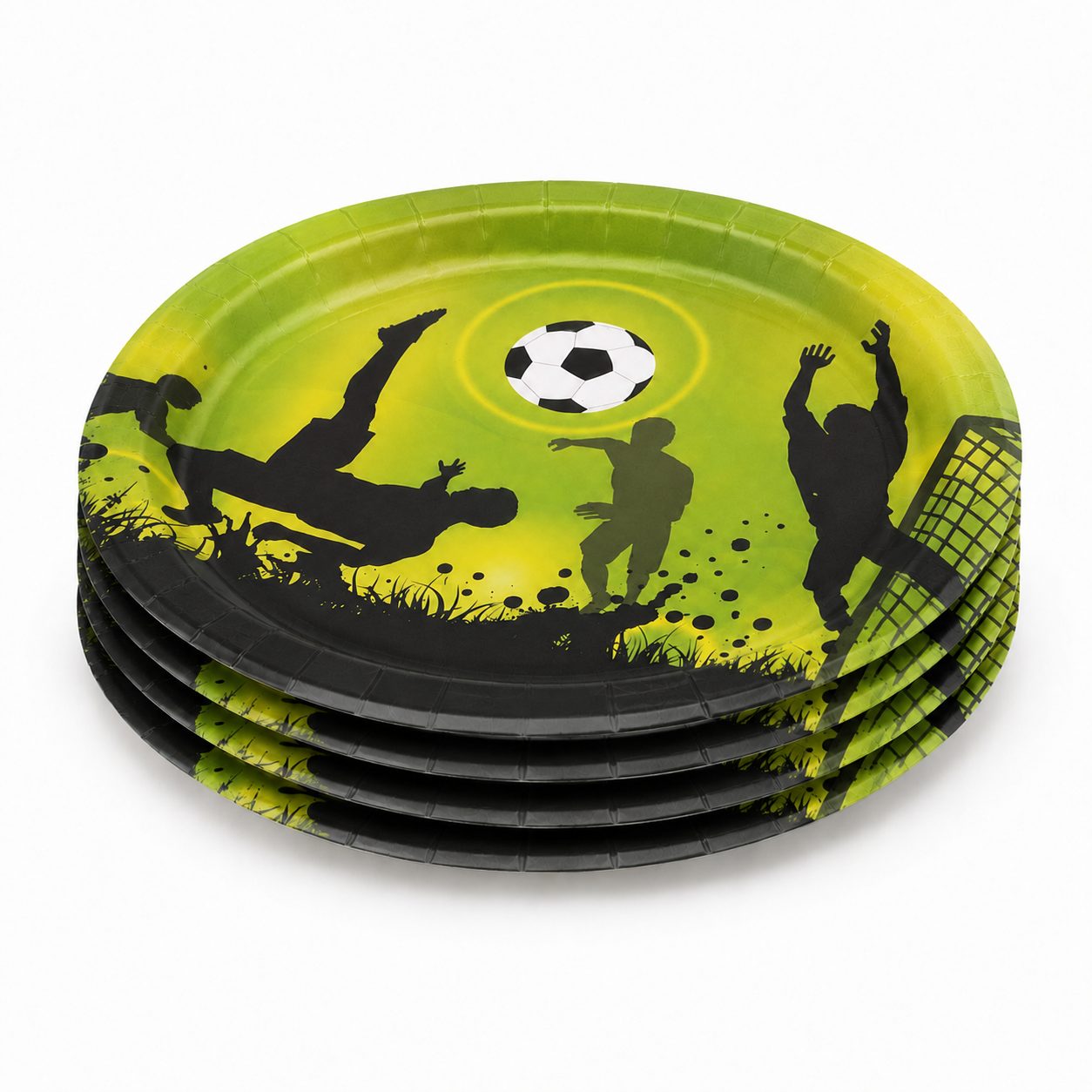 Parttyhub soccer dinner plates | SOC | Pack 8