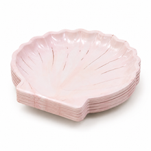 Parttyhub mermaid shell dessert plates | MS | Pack 8