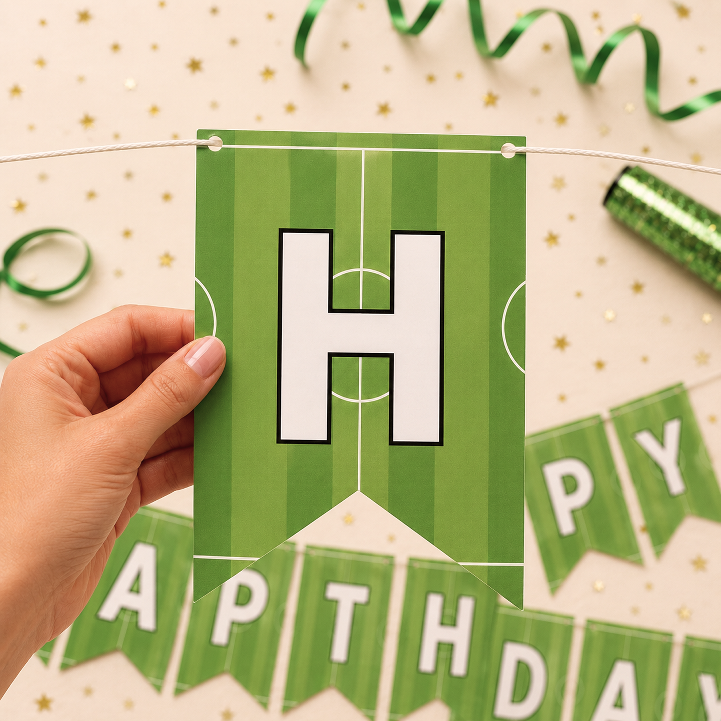 Parttyhub soccer birthday banner | SOC | Pack 1