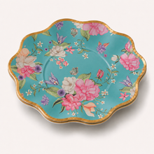 Parttyhub tropical floral dessert plates | TF | Pack 8