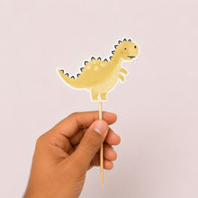 Parttyhub T-Rex dinosaur theme birthday toppers