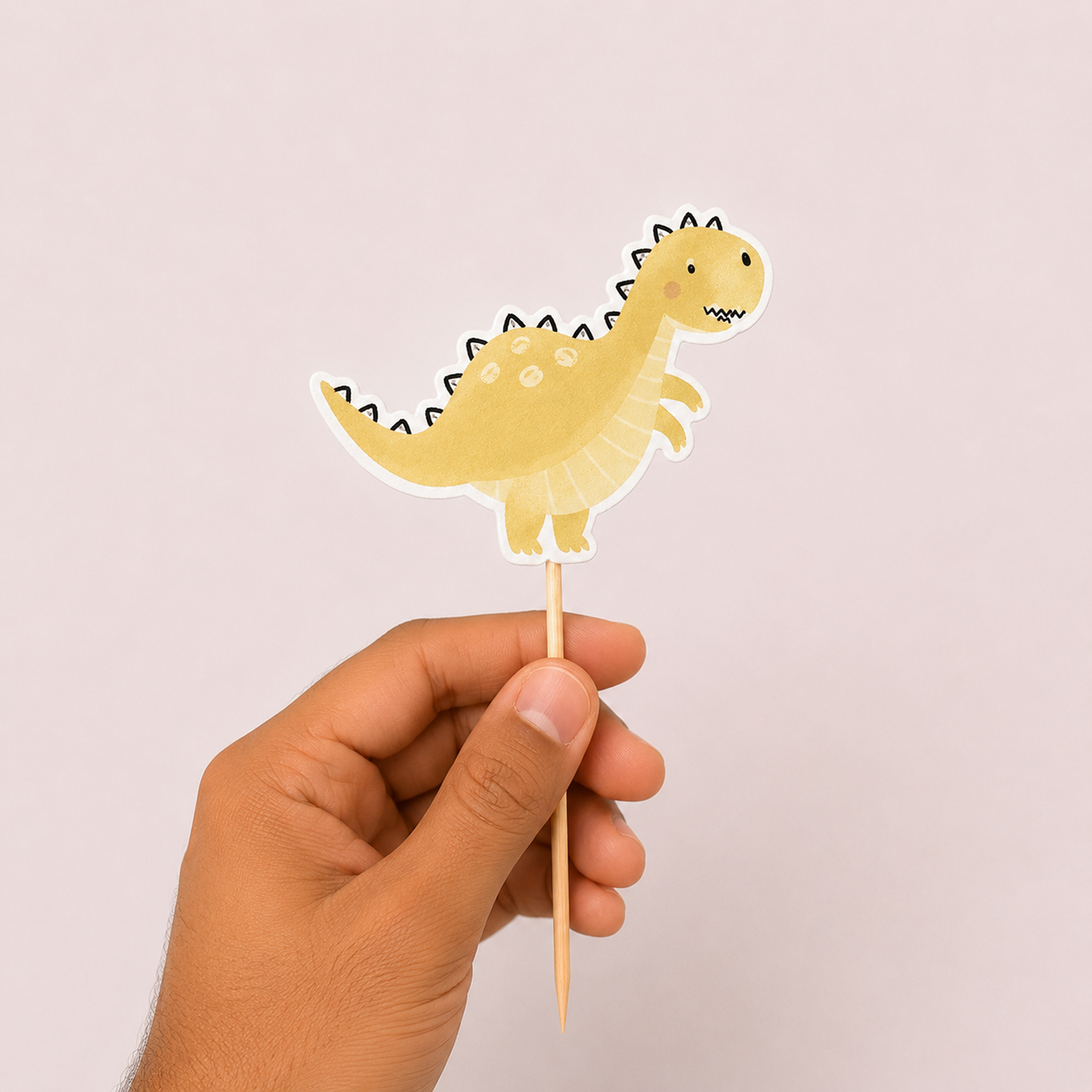 Parttyhub T-Rex dinosaur theme birthday toppers