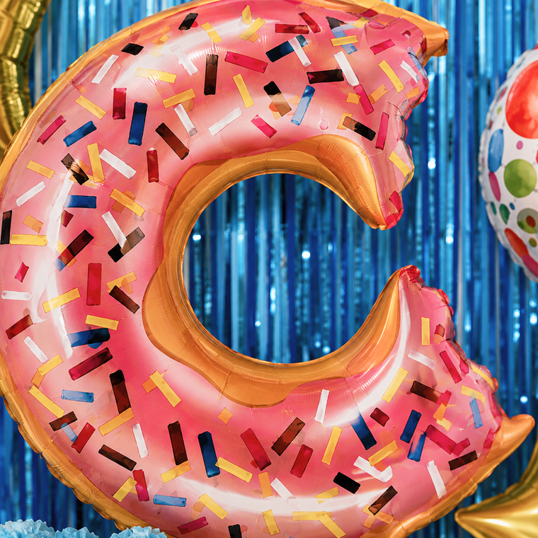 PARTTYHUB DONUT THEMED BIRTHDAY PARTY DECOR KIT | DOU | PACK 1