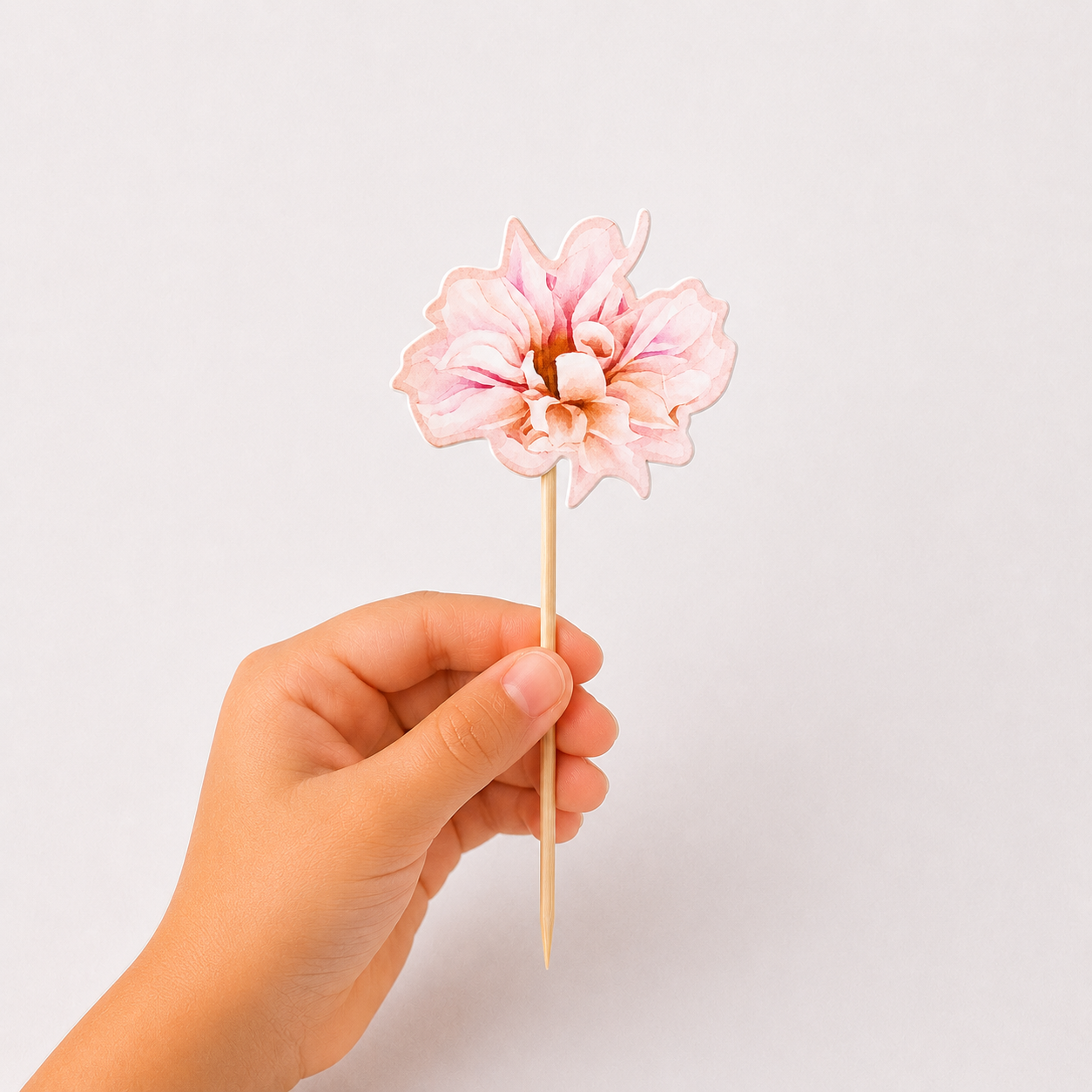 Parttyhub wild flower cupcake topper