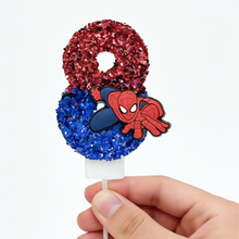 Parttyhub Spiderman Sparkling Candles | SPDR | Pack 1