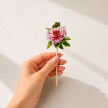 Parttyhub blush peony cupcake topper