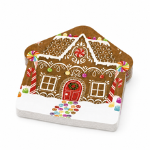 PARTTYHUB Gingerbread House Christmas Dinner Plates – Pack of 8