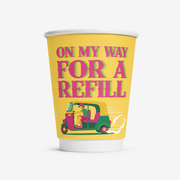 Parttyhub on my way for a refill party cups | DESI | Pack 8