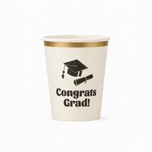 Parttyhub graduation cups | GRAD | Pack 8