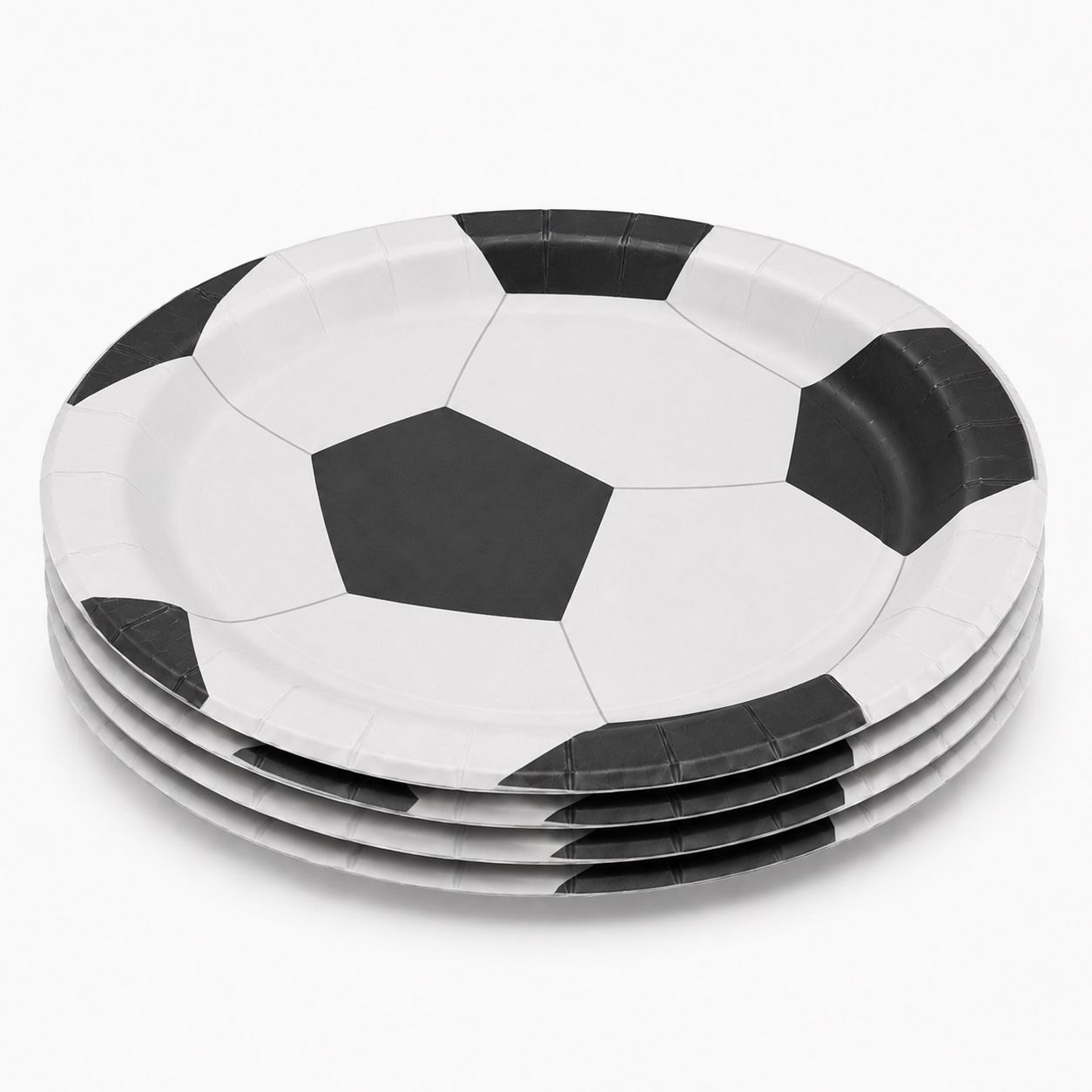 Parttyhub soccer dessert plates | SOC | Pack 8
