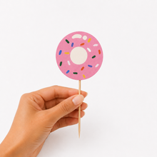 Parttyhub rainbow sprinkle donut topper