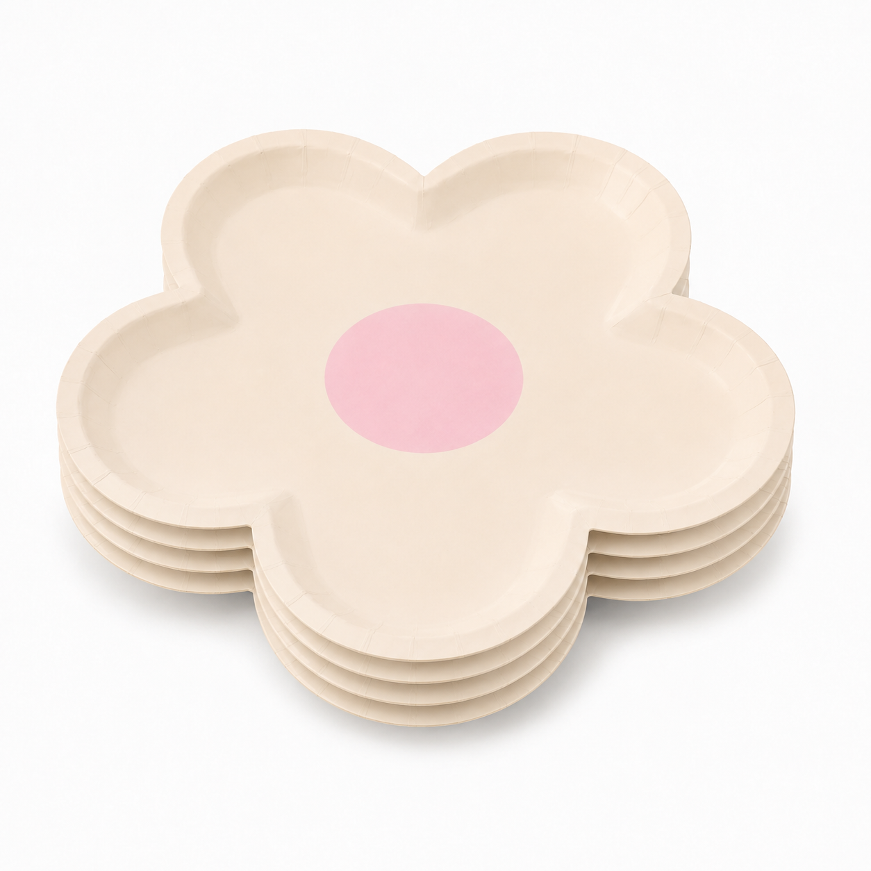 Parttyhub pastel floral dessert plates | PFLW | Pack 8