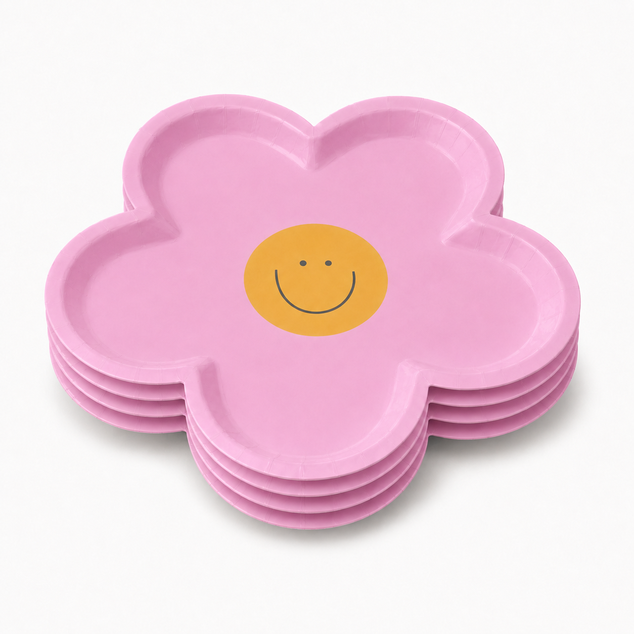 Parttyhub flower dessert plates | FLW | Pack 8