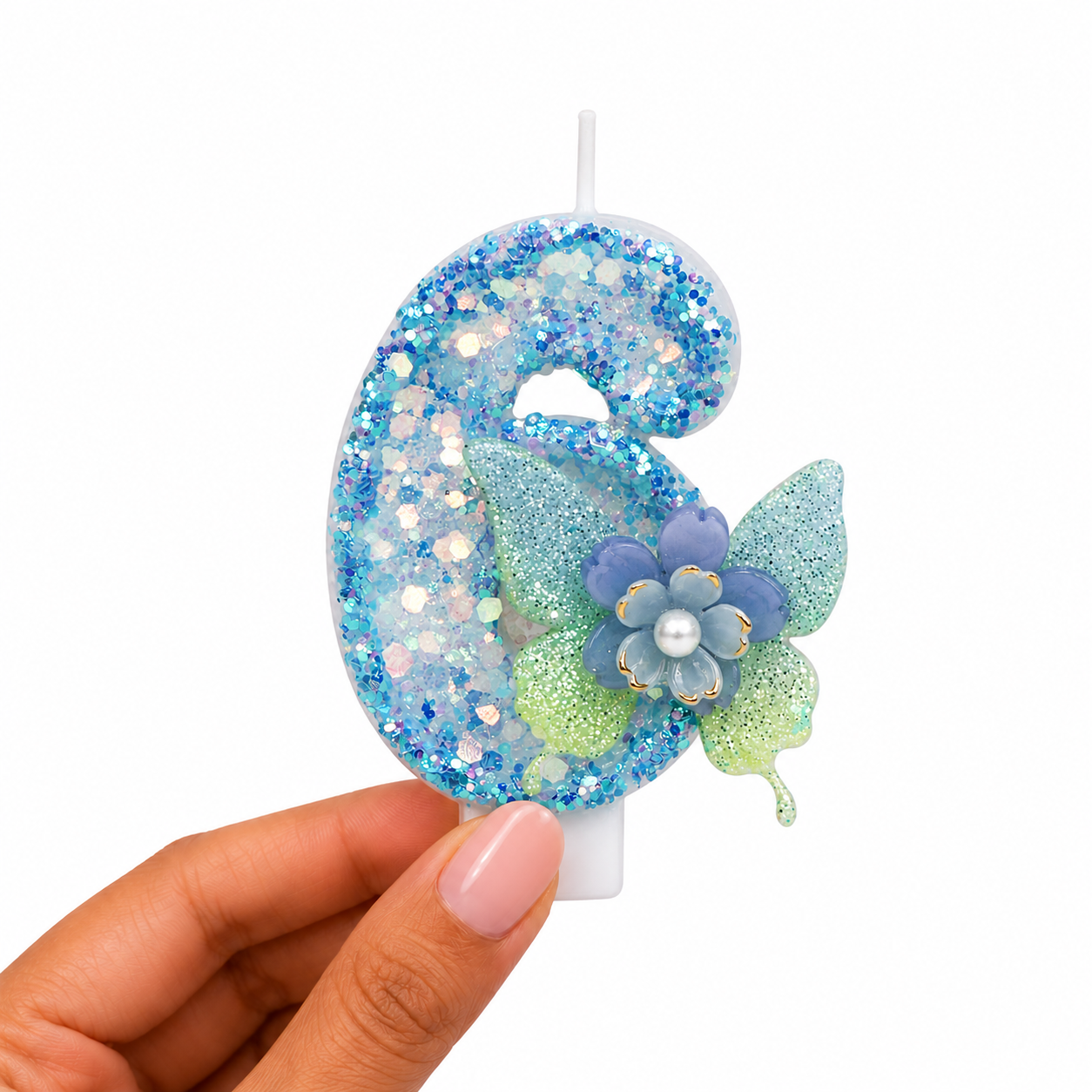 Parttyhub Dreamy Fairy Glitter Candles | DFGL | Pack 1